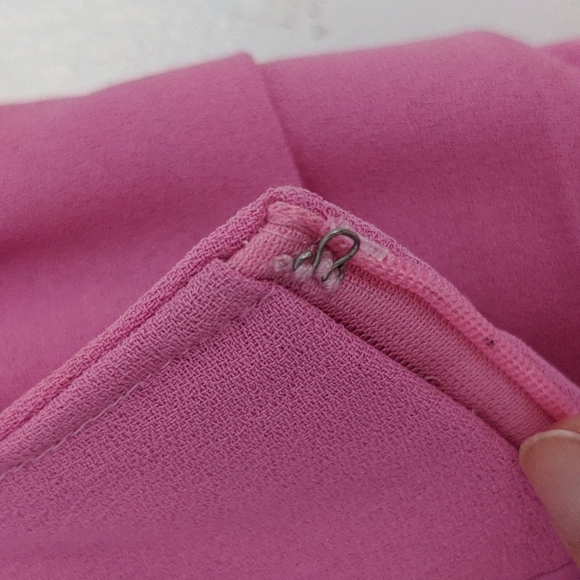 Hot Pink High Waisted Pencil Skirt - Picture 12 of 14